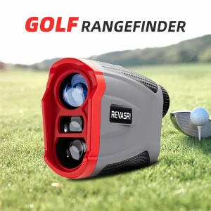 REVASRI 1090 Yard Golf Rangefinder with Flag Lock Vibration